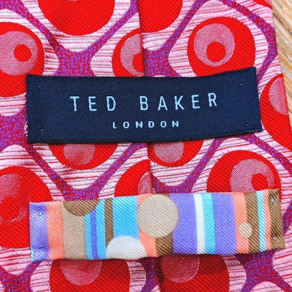 Ted Baker London 100% Silk Tie - Picture 3 of 5